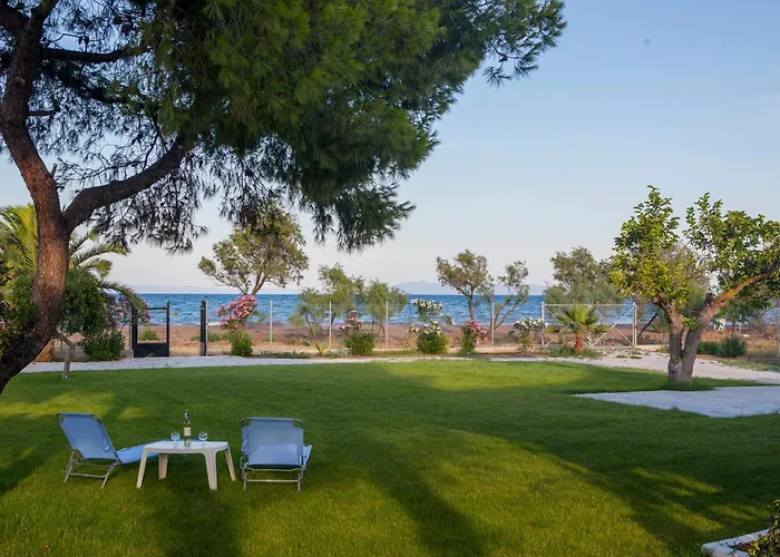 Themilia Beachfront, Luxury House Сasa de vacaciones